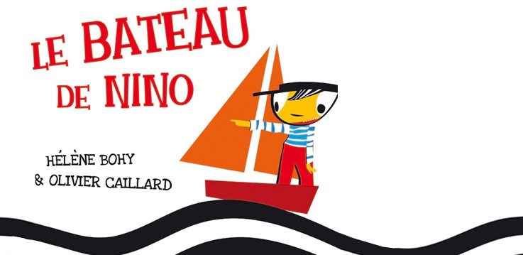 Le bateau de Nino, affiche duspectacle talentueux d'Hélène Bohy